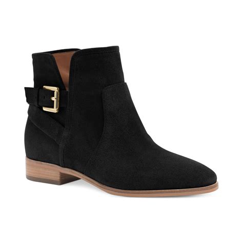 michael kors salem suede booties|Michael Kors Salem Suede Ankle Bootie .